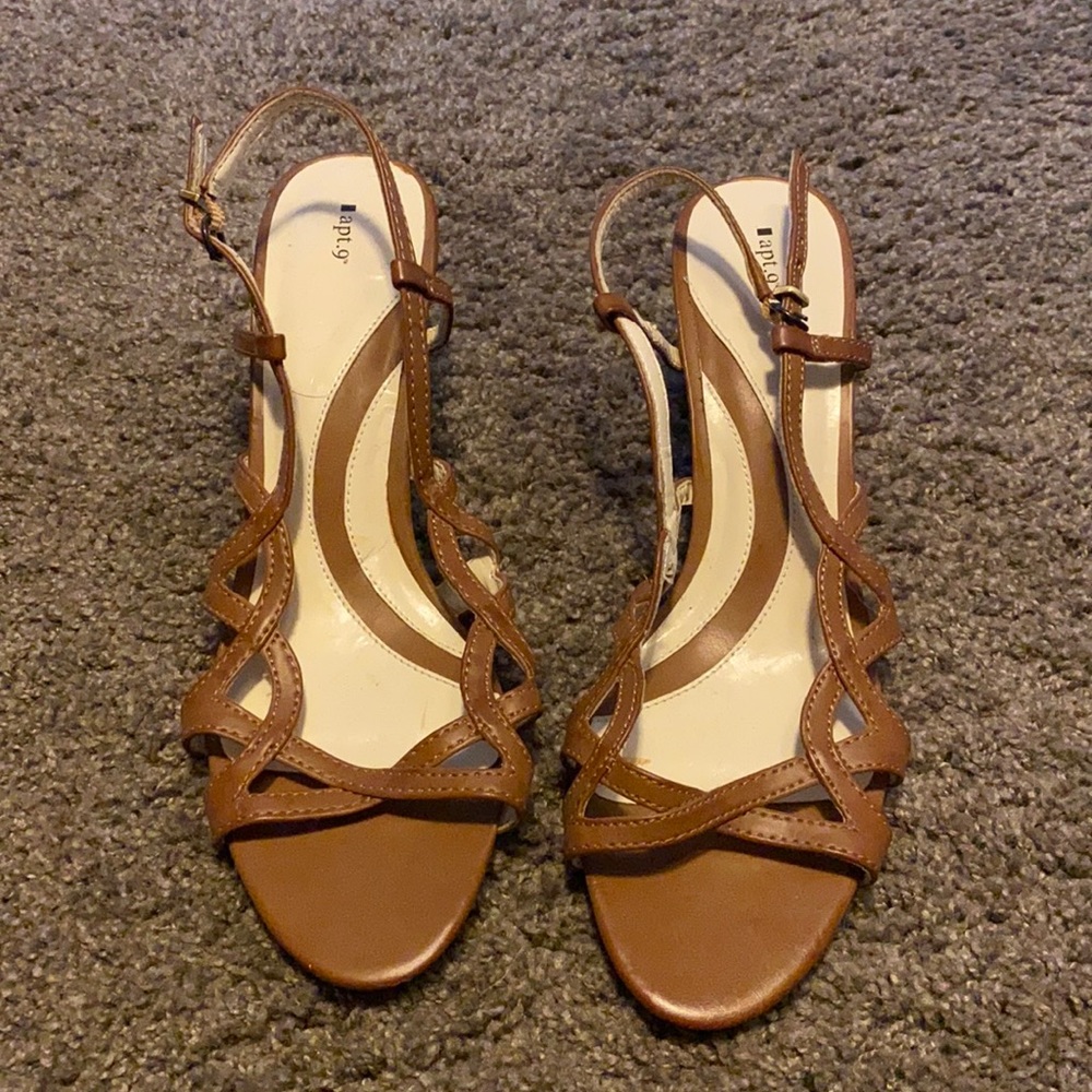 Brown heels